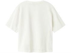 Name It cloud dancer t-shirt med paradise print